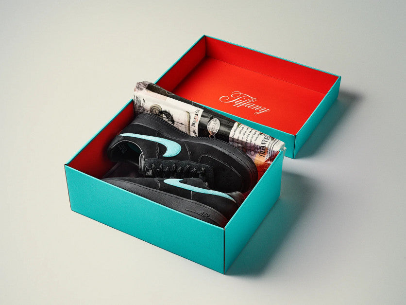 Air Force 1 x Tiffany Co. Closer Look