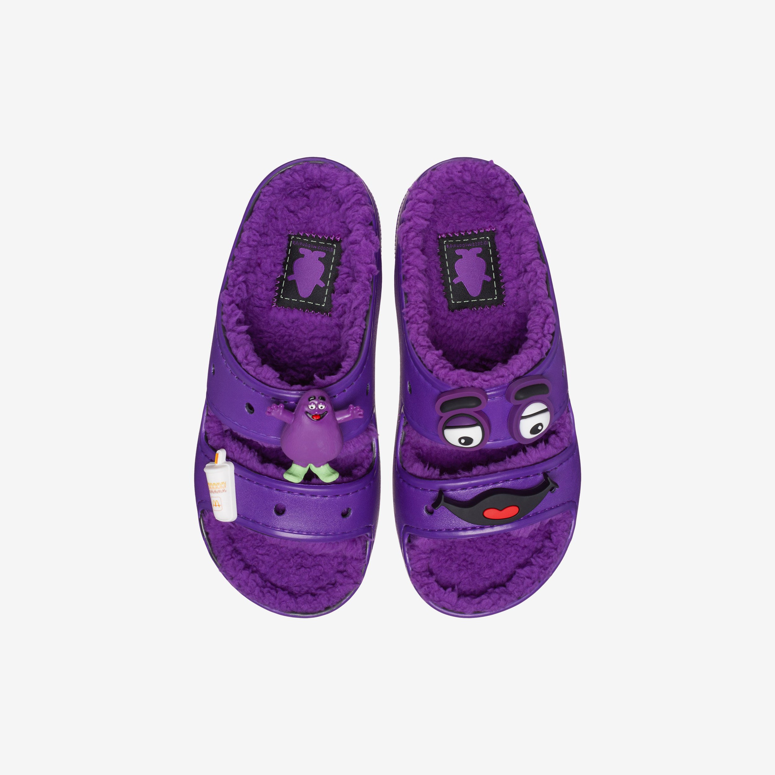 Crocs x McDonalds Grimace Closer Look EKICKS