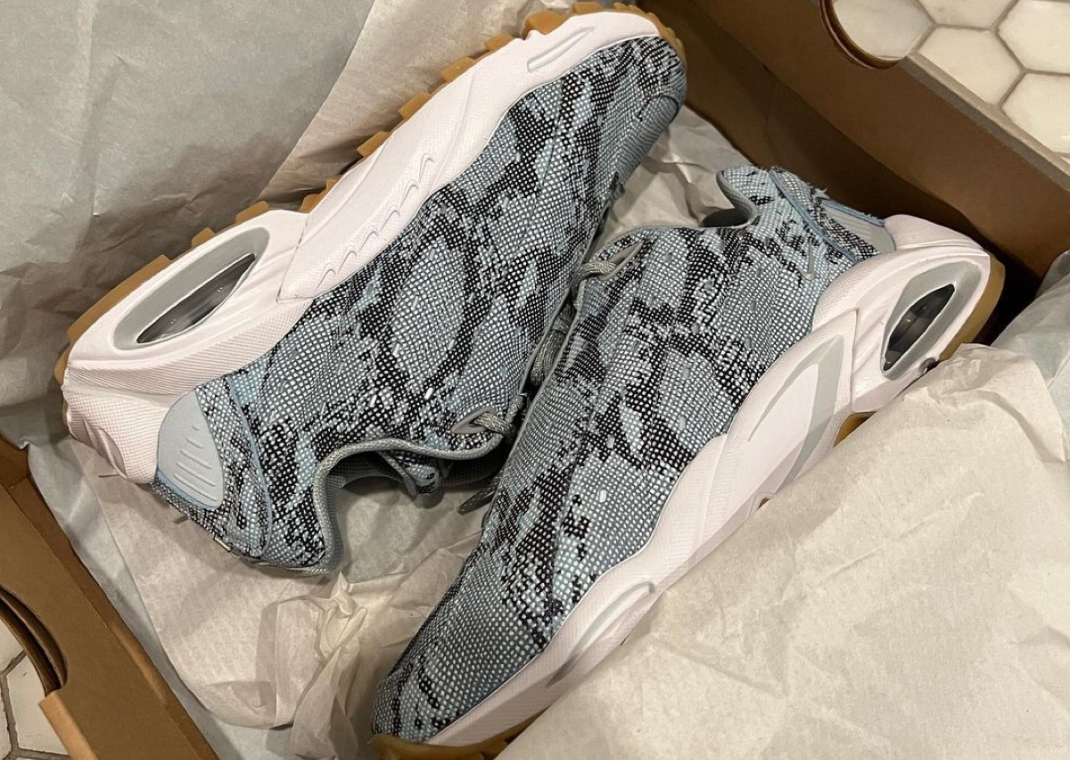 A closer look at the latest NOCTA x Nike Hot Step Air Terra "Snakeskin"