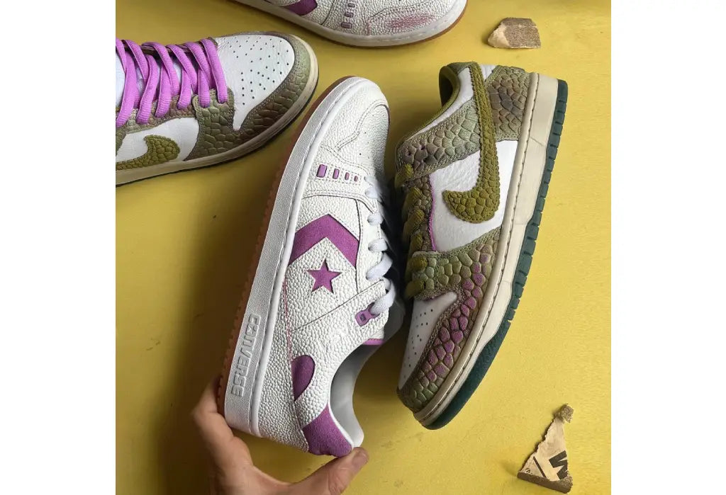 Alexis Sablone is slowly wprising up and introducing Alexis Sablone x Nike SB Dunk Low!