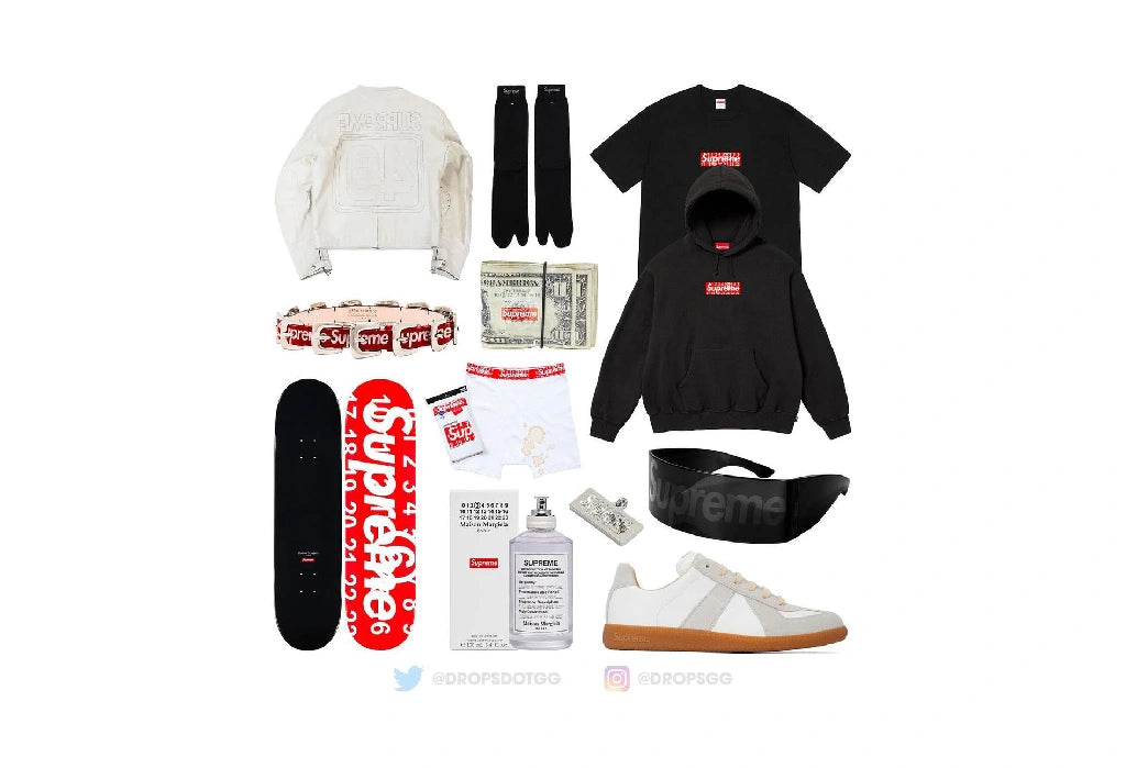 Supreme x MM6 Maison Margiela is scheduled to appear as early as March 30!