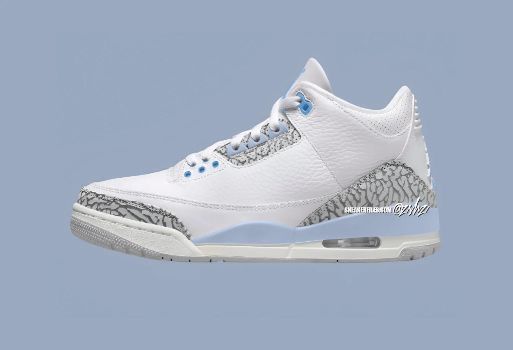 Air Jordan 3 “Hydrogen Blue”: Get ready for a fresh next spring