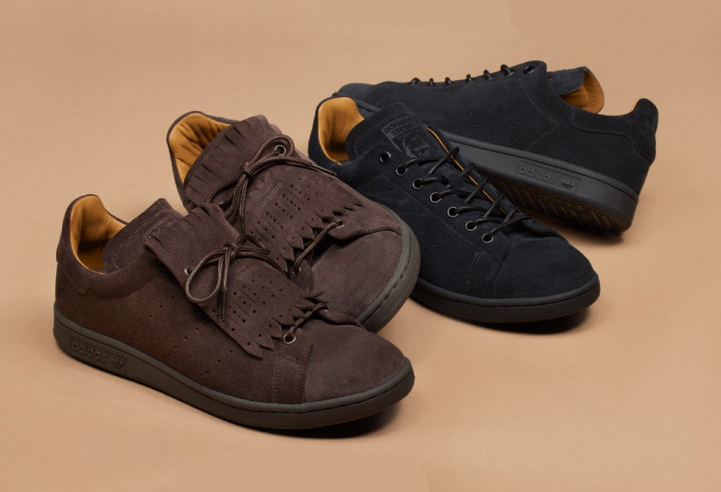 The Shinsuke Nakada x adidas Stan Smith LUX Pack delight with a non-conventional approach to design