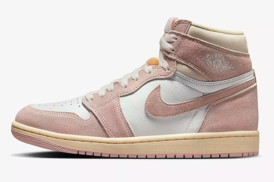 air jordan 1 high washed pink