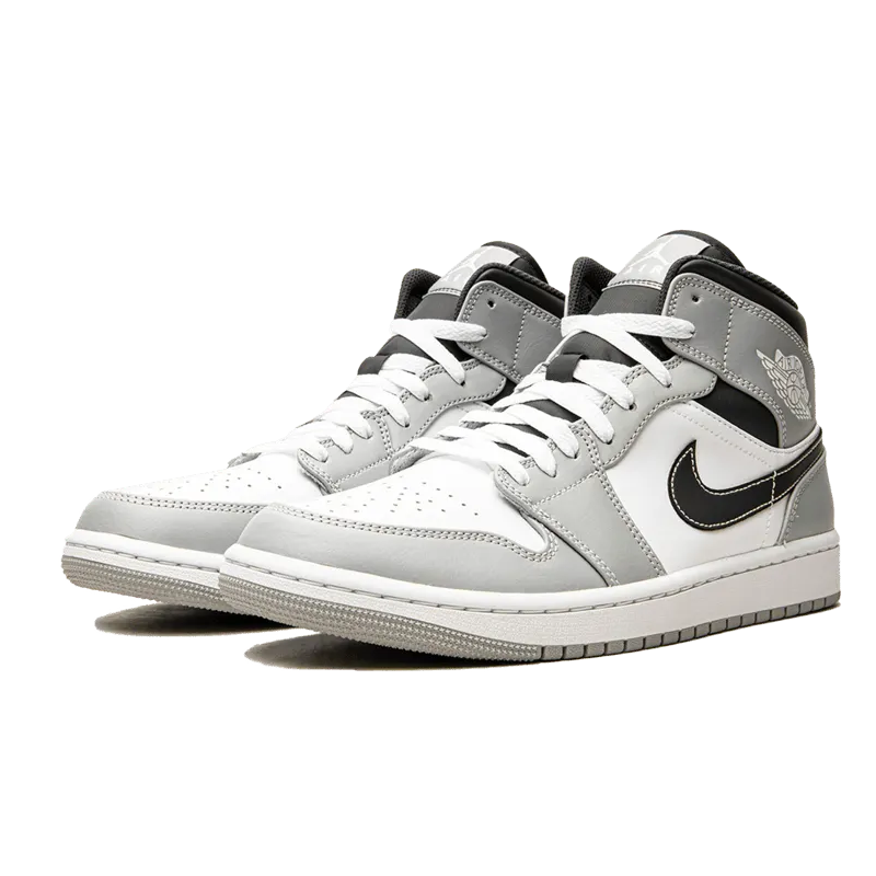 Air Jordan 1 Mid Light Smoke Grey