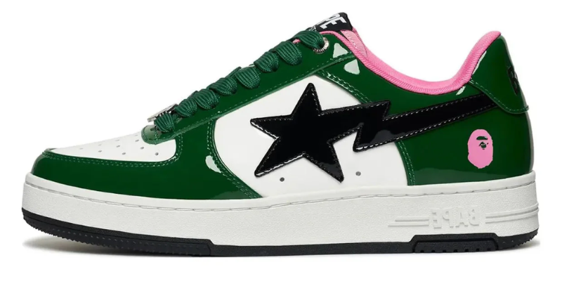 A Bathing Ape Bape Sta #1 Green