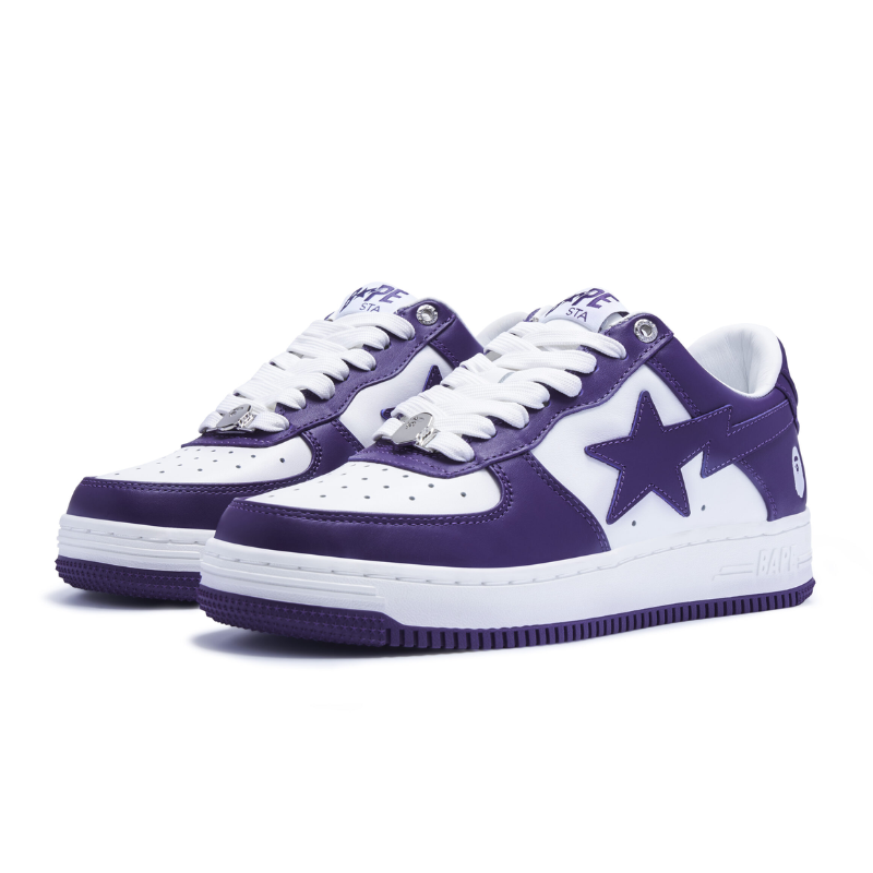 A Bathing Ape Bape Sta White Purple (2022)
