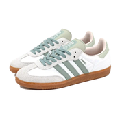 Adidas Samba OG Cloud White Silver Green