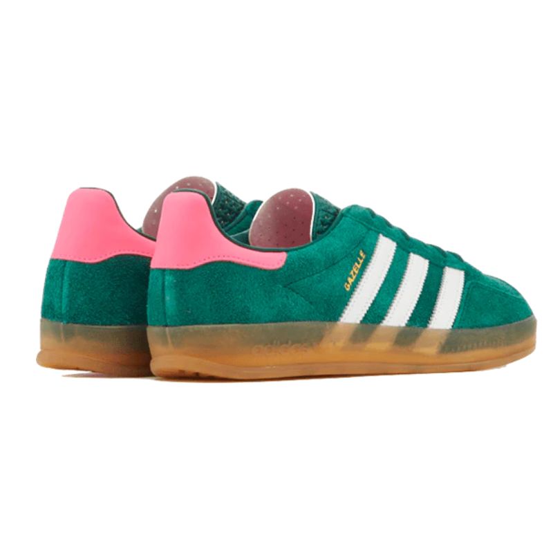 Adidas Gazelle Indoor Collegiate Green Lucid Pink
