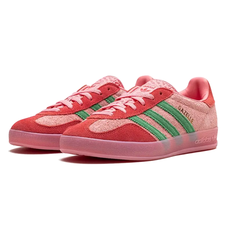 Adidas Gazelle Indoor Semi Pink Spark Preloved Scarlet