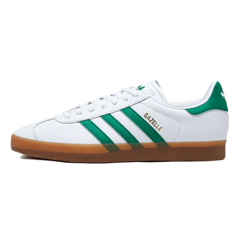 Adidas Gazelle White Bold Green Gum