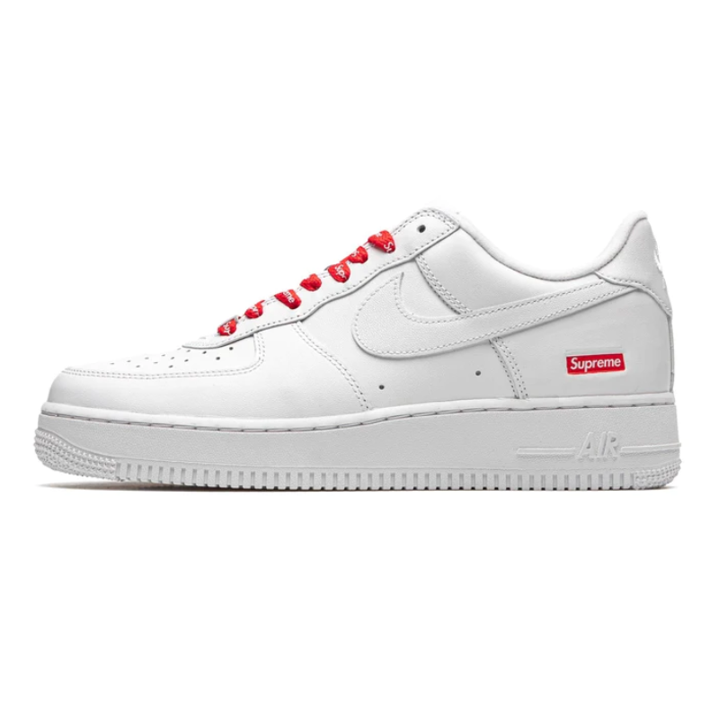 Supreme x Air Force 1 Low Box Logo – White