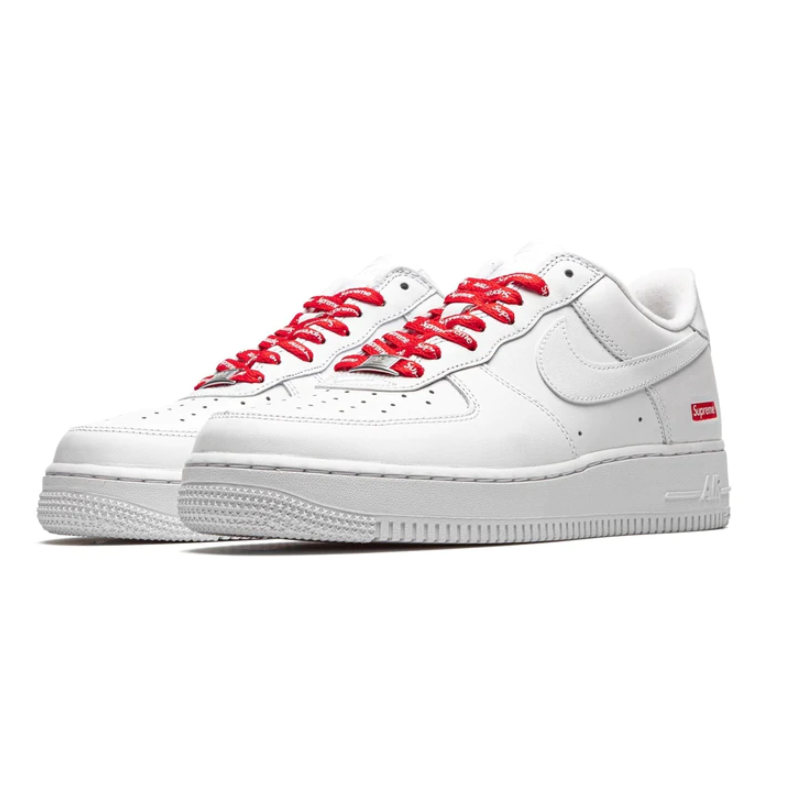 Supreme x Air Force 1 Low Box Logo – White