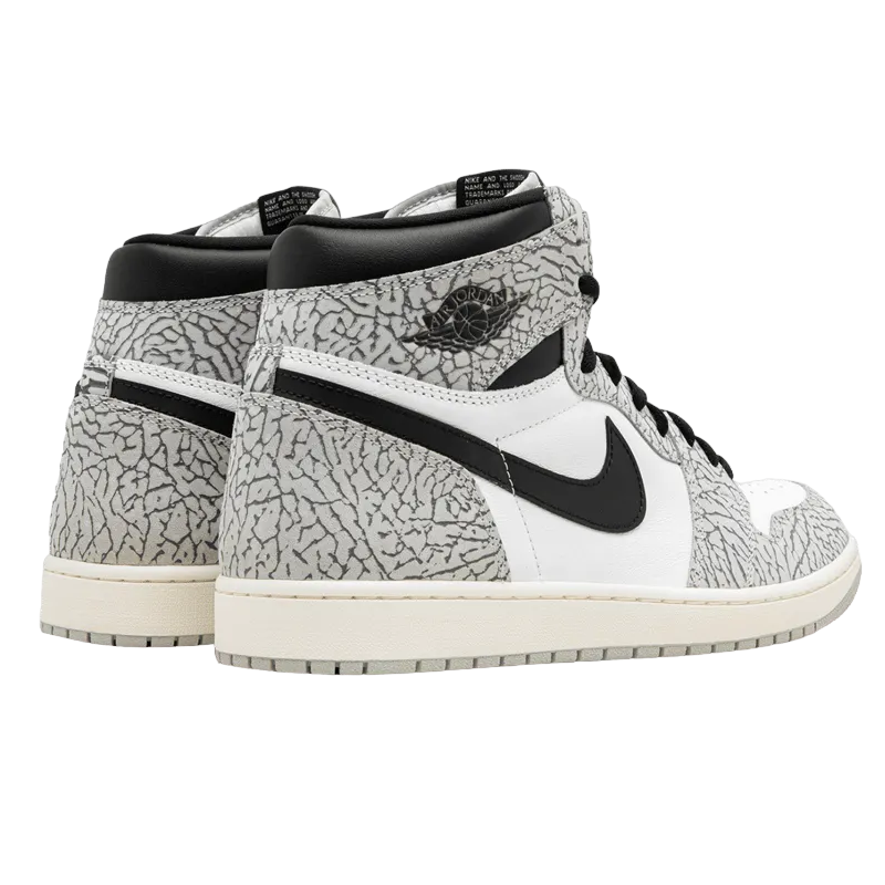 Jordan 1 Retro High OG White Cement