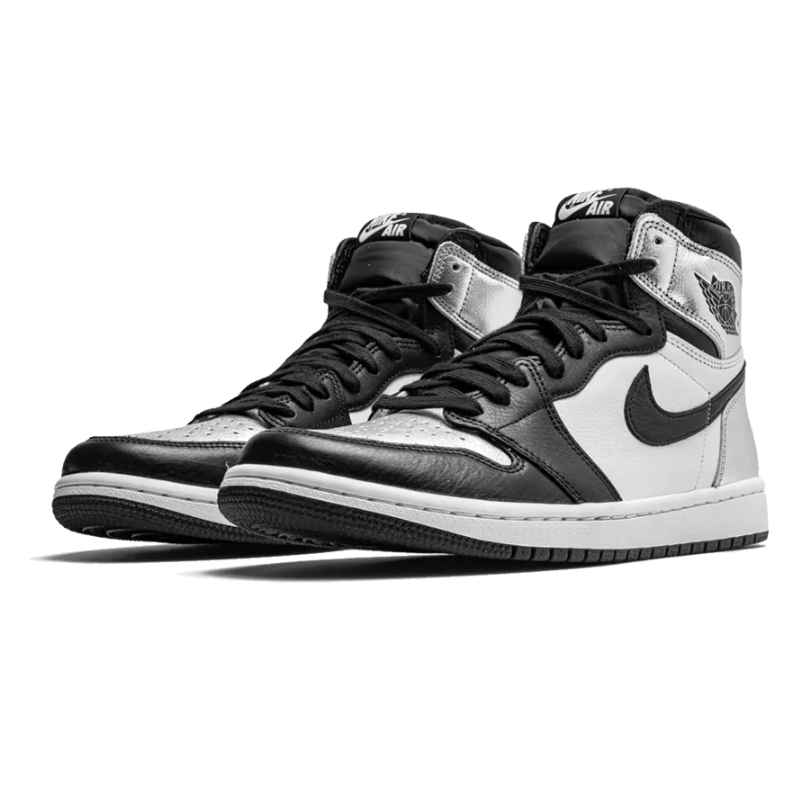 Air Jordan 1 Retro High OG Silver Toe