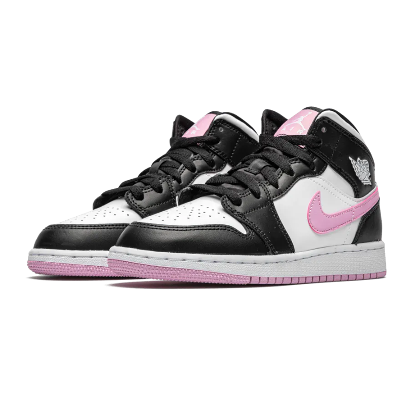 Air Jordan 1 Mid GS White Light Arctic Pink