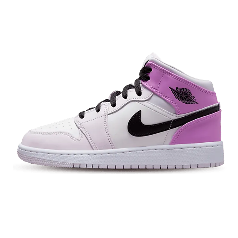 Jordan 1 Mid GS Barely Grape