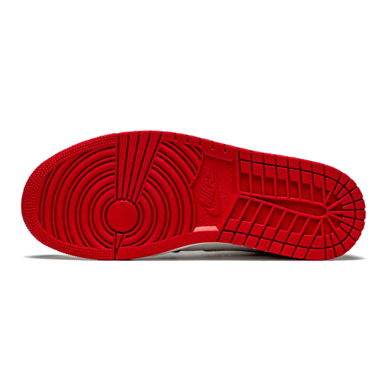 Air Jordan 1 Mid Black Gym Red