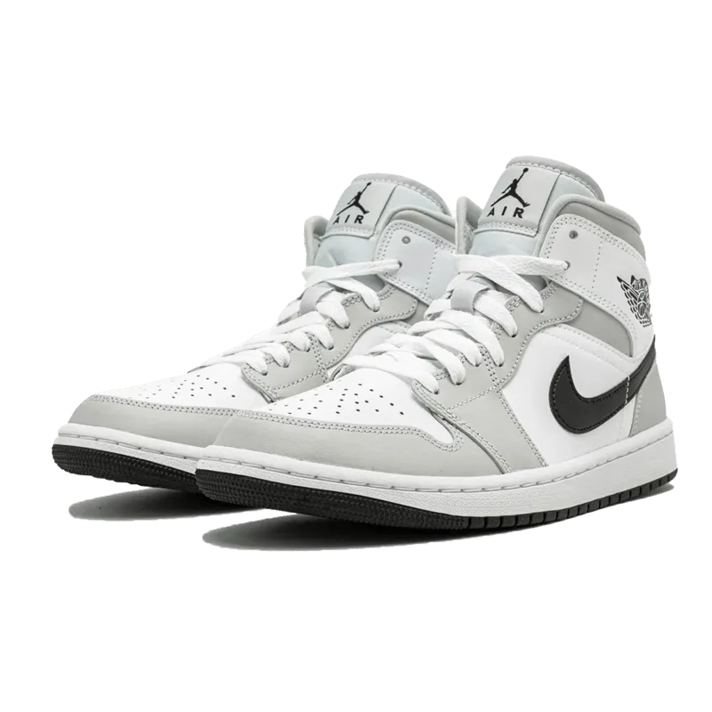 Air Jordan 1 Mid Light Smoke Grey (W)