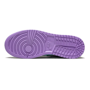Air Jordan 1 Mid Purple Aqua Gs