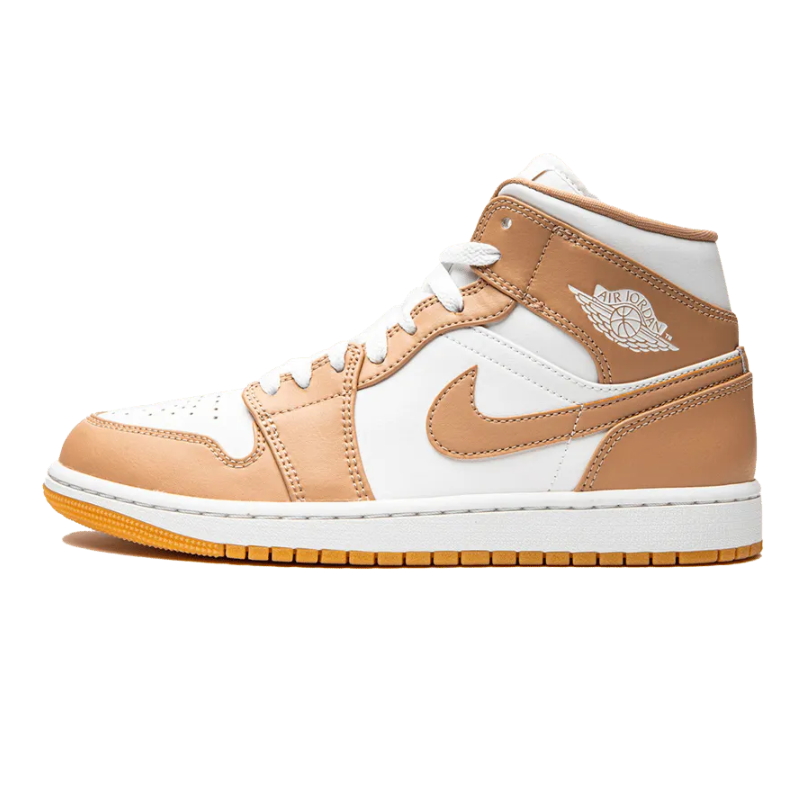 Air Jordan 1 Mid Tan Gum