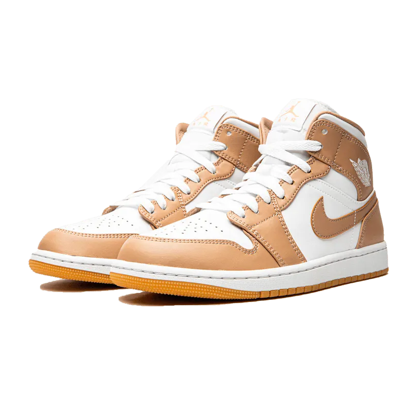 Air Jordan 1 Mid Tan Gum