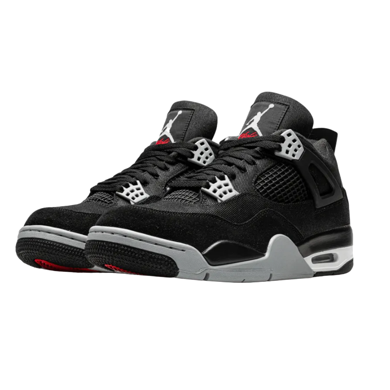 Air Jordan 4 SE Black Canvas