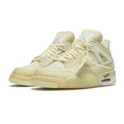 Off White X Air Jordan 4 Sail