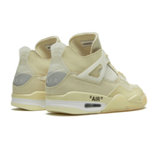 Off White X Air Jordan 4 Sail
