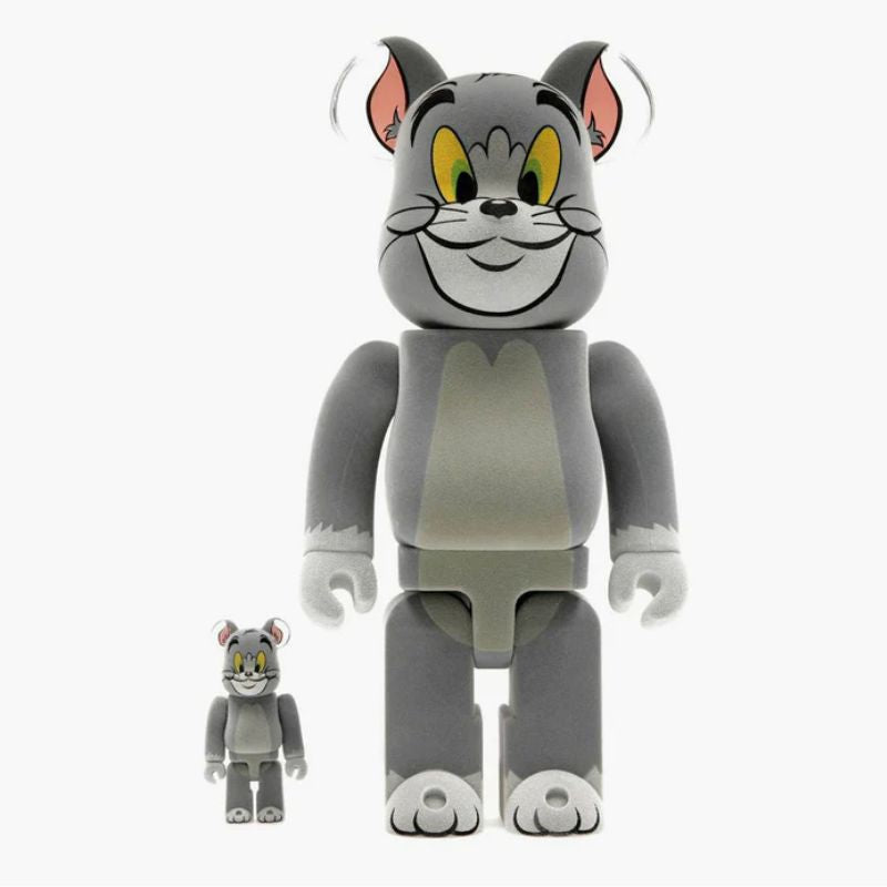 Medicom Bearbrick Jerry Flocky 100% + 400% Zestaw