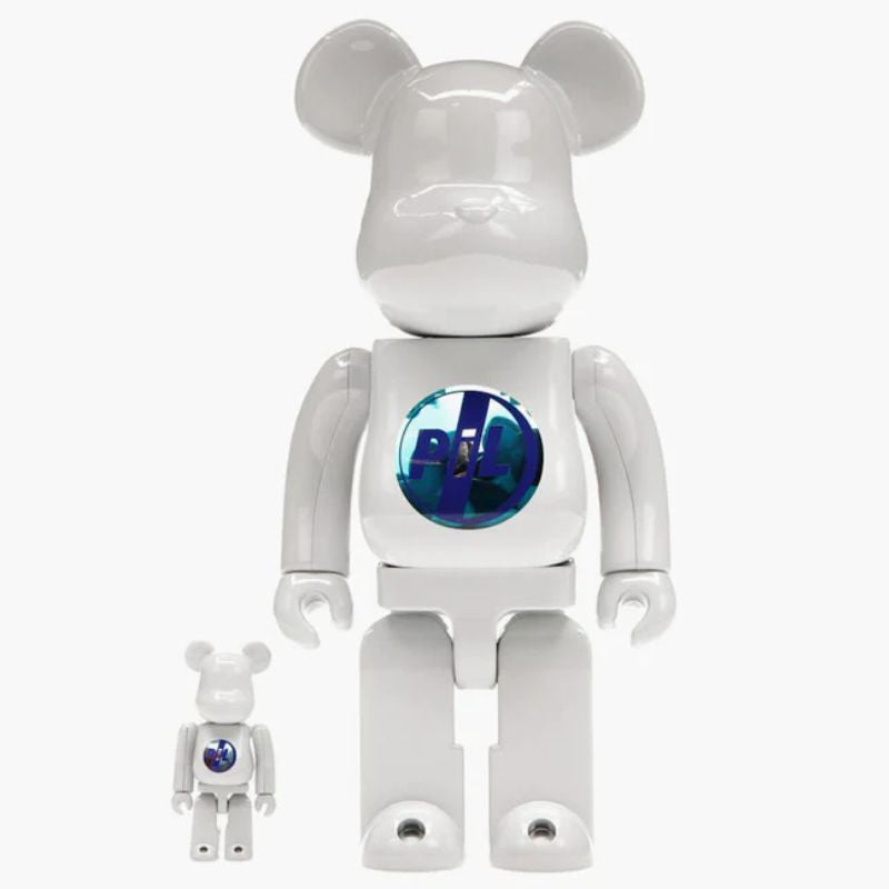 Bearbrick PiL Chrome 100% + 400% Set