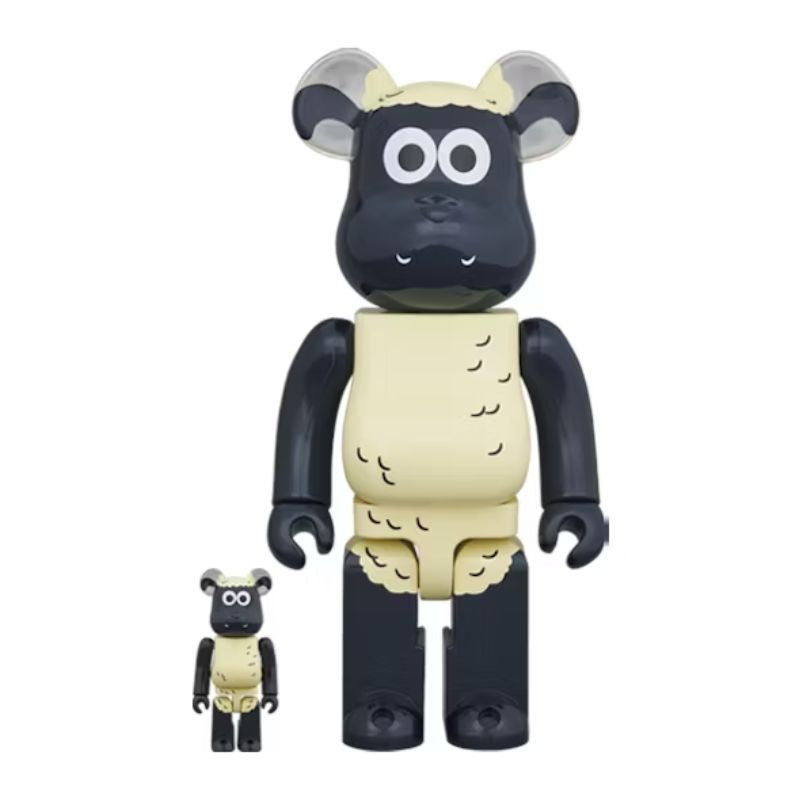 BE@RBRICK - BE@RBRICK Shaun 100％ & 400％ Bearbrick Shaun the Sheep 100% i 400% zestaw – EKICKS
