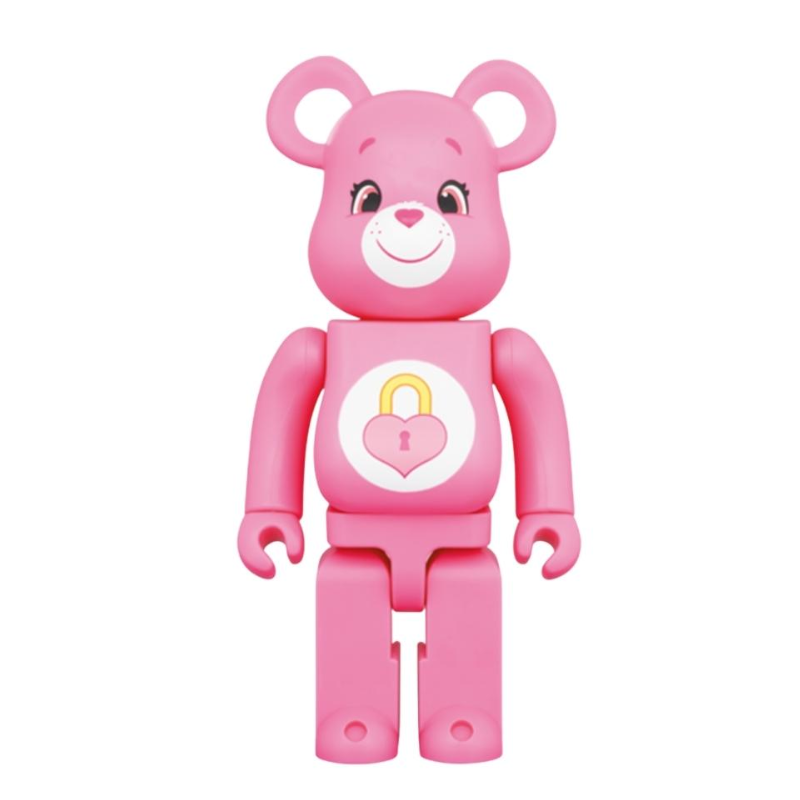 Bearbrick X Care Bears Secret Bear 400% Pink