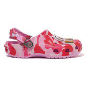 Crocs Classic Clog A Bathing Ape ABC Camo Pink