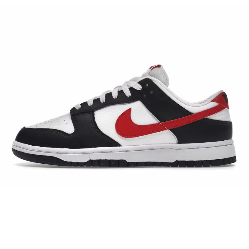 dunk lows red and black