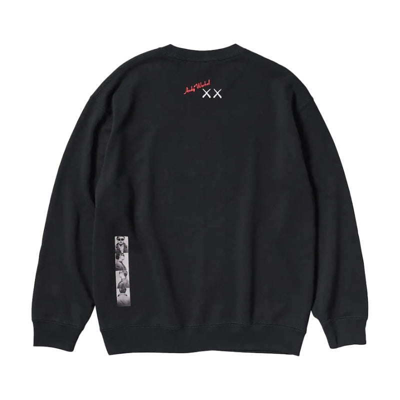 KAWS x Uniqlo Warhol Graphic 476119 Sweatshirt Black