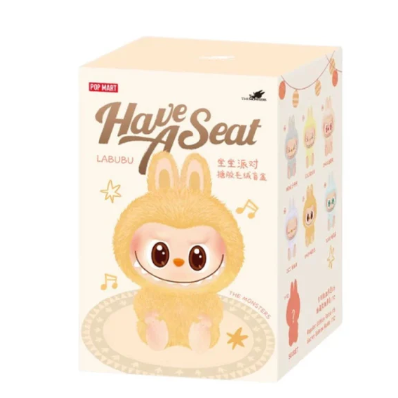 Pop Mart Labubu The Monsters Have a Seat Vinyl Plush Case