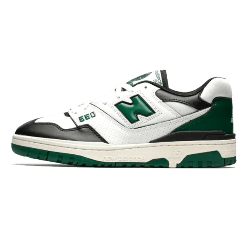 New Balance 550 White Green Black