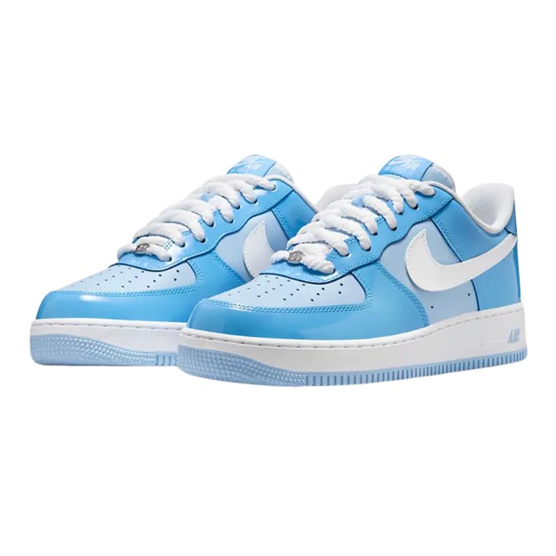 Nike Air Force 1 Low '07 LV8 Phychic Blue White Patent