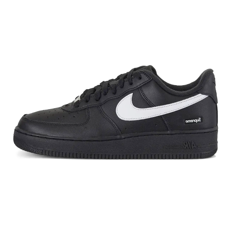 Nike Air Force 1 Low Supreme Black White (2025)