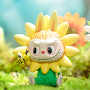 Pop Mart Labubu The Monsters Flower Elves Series Helianthus Sun Flower Figure