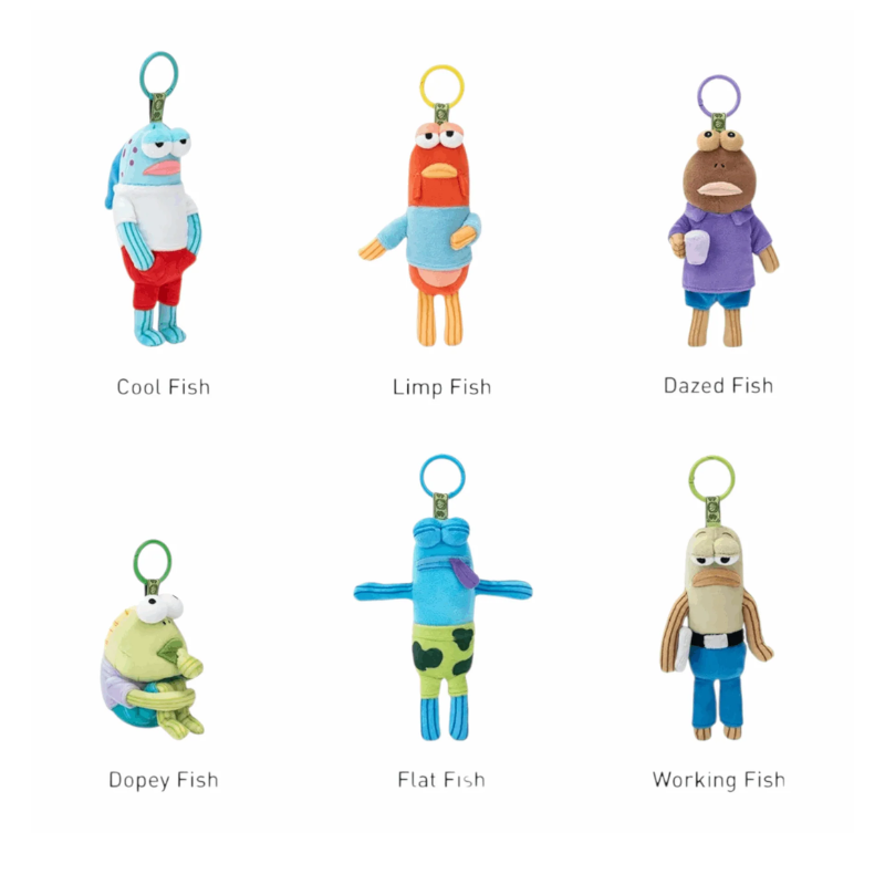 Pop Mart x Bikini Bottom Buddies Plush Single Blind Box