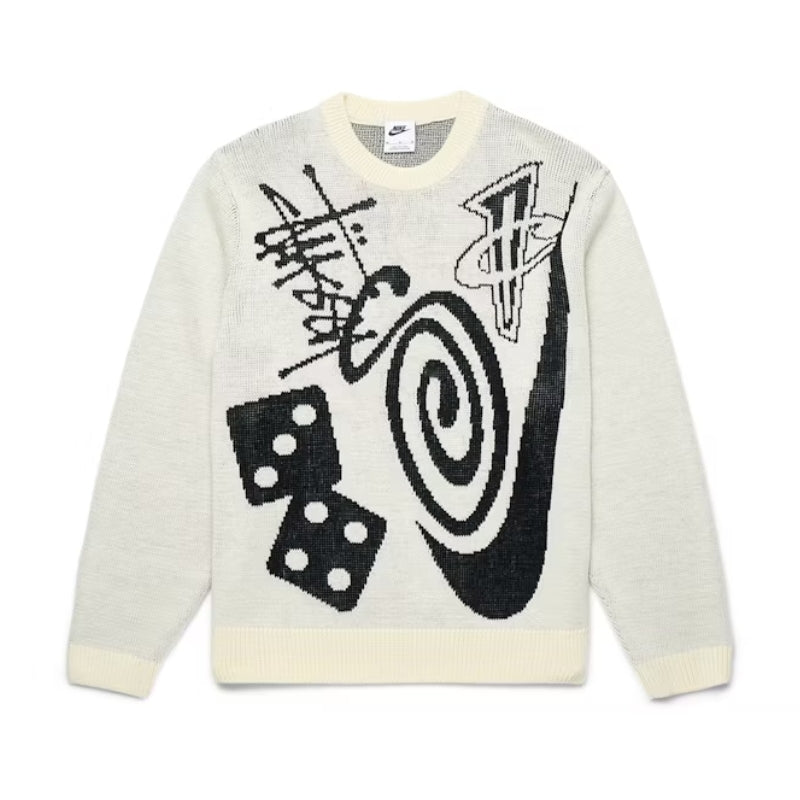 Sweter Stussy x Nike Icon Knit Naturalny – EKICKS