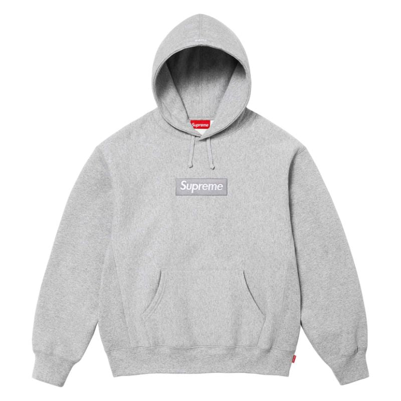 Supreme Box Logo Hooded Sweatshirt Sweatshirt (FW24) Heather Grey