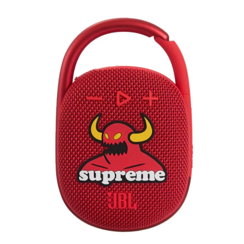 Supreme Toy Machine JBL Clip Red