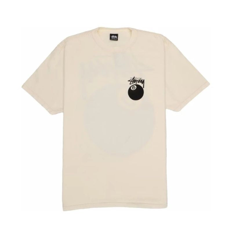 T-shirt Stüssy 8 Ball Pigments Dyed Natural