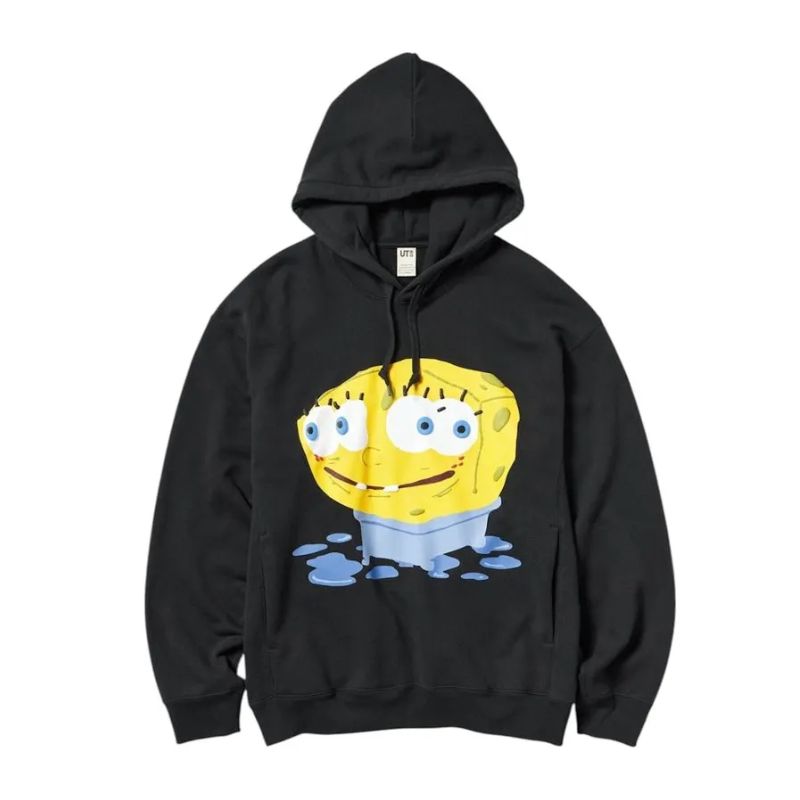 Uniqlo x CPFM Spongebob Squarepants Hoodie Black