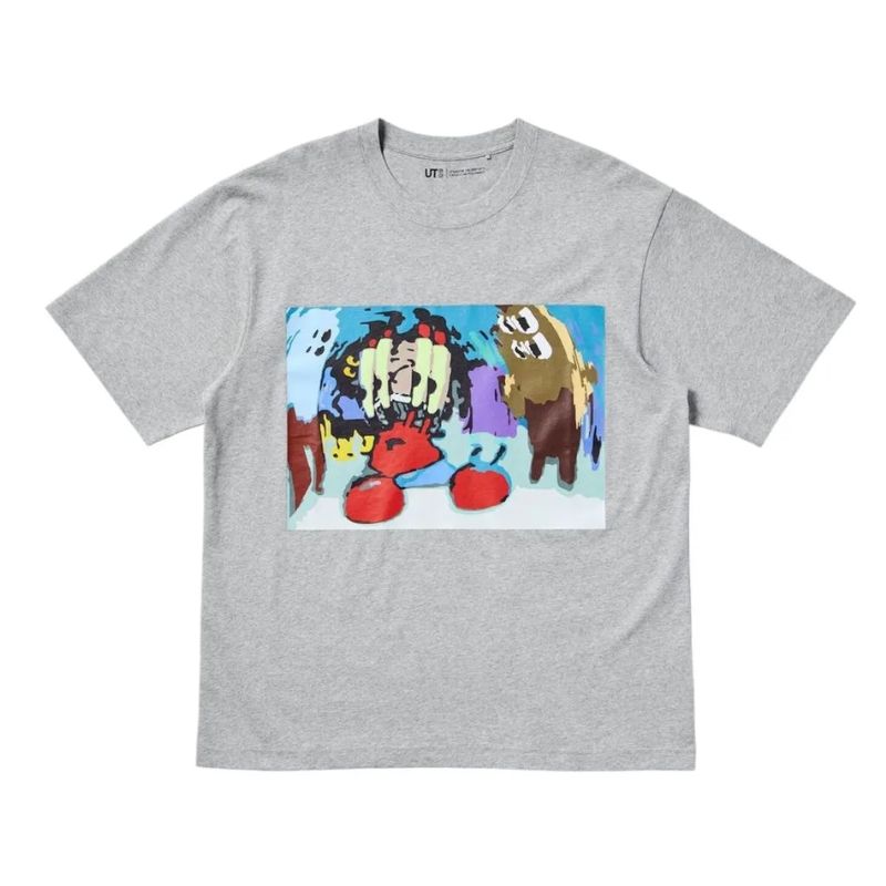 Uniqlo x CPFM Spongebob Squarepants UT Graphic T-Shirt Gray