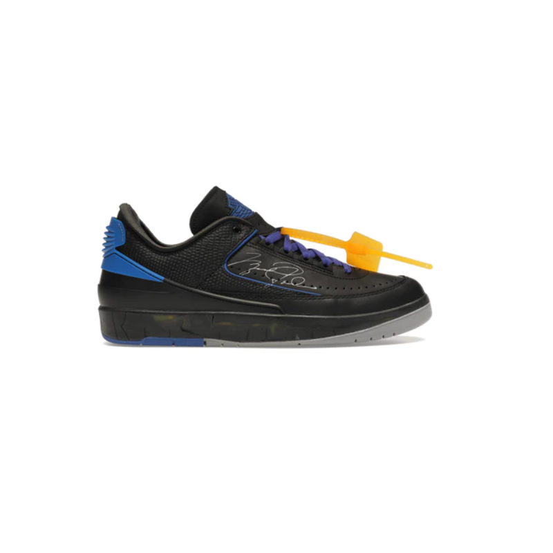 Air Jordan 2 Retro Low SP Off White Black Blue