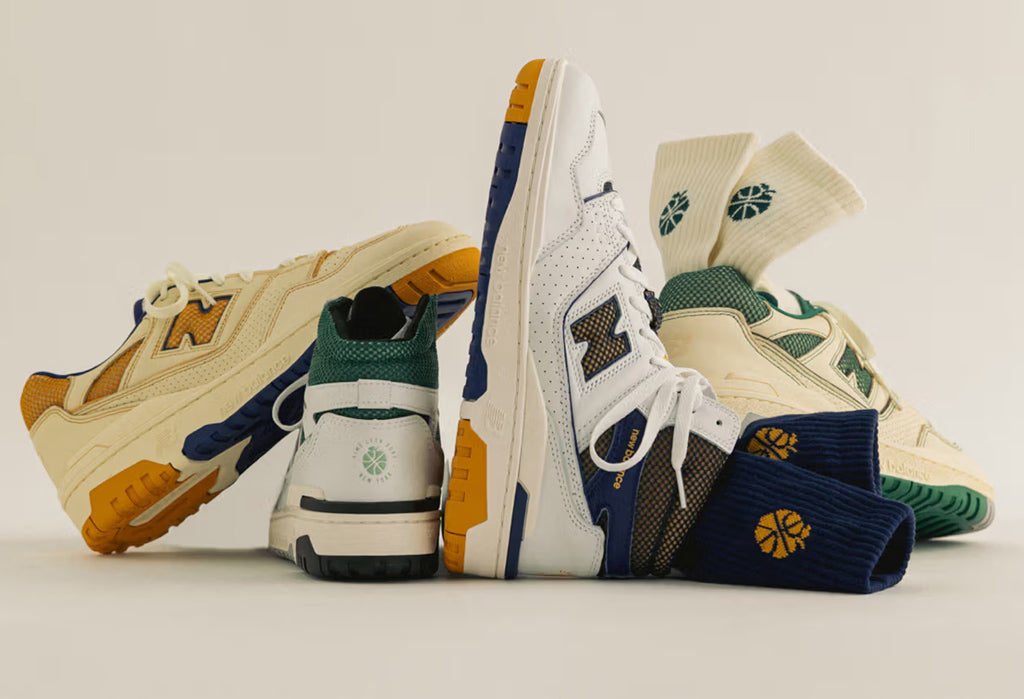 Aimé Leon Dore x New Balance 550 and 650 "Masaryk" Capsule